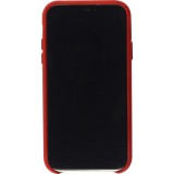 Coque iPhone XR - Qialino cuir véritable - Rouge