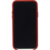 Coque iPhone X / Xs - Qialino cuir véritable - Rouge