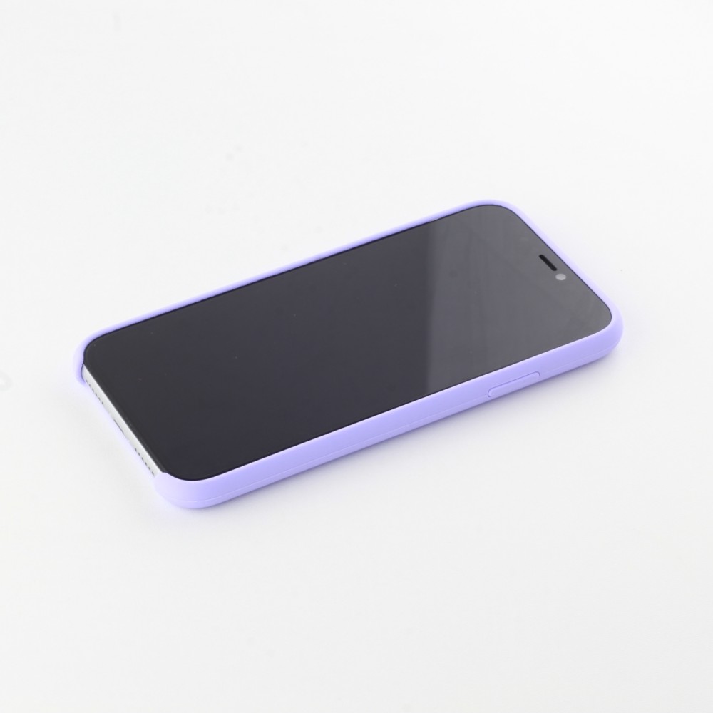 Coque iPhone X / Xs - Soft Touch - Violet