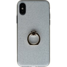 Hülle iPhone X / Xs - Bling Ring - Weiss