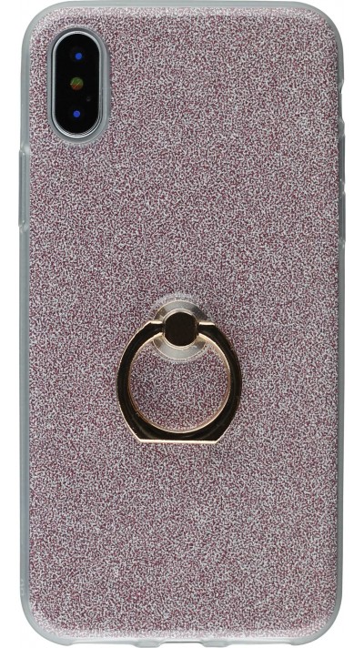 Coque iPhone X / Xs - Bling Ring - Rose