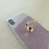 Hülle iPhone X / Xs - Bling Ring - Rosa