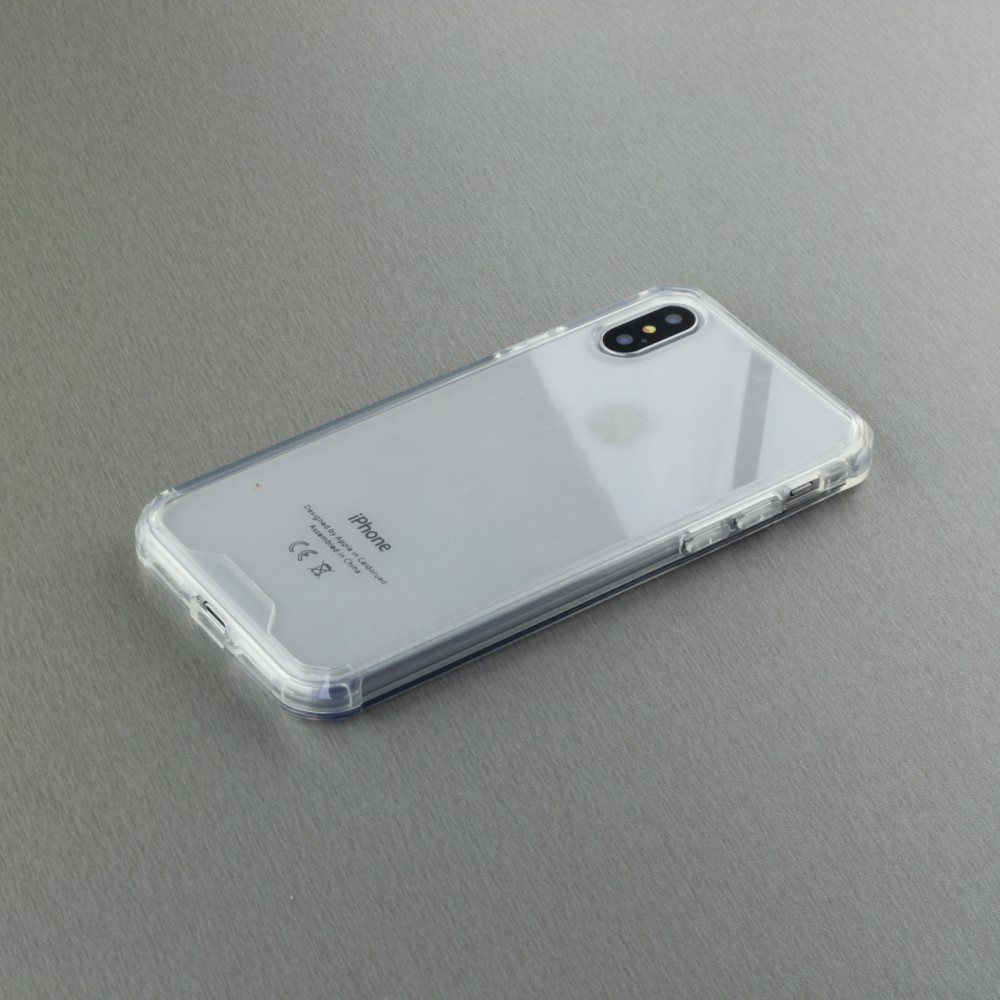 Coque iPhone X / Xs - Bumper Glass - Transparent