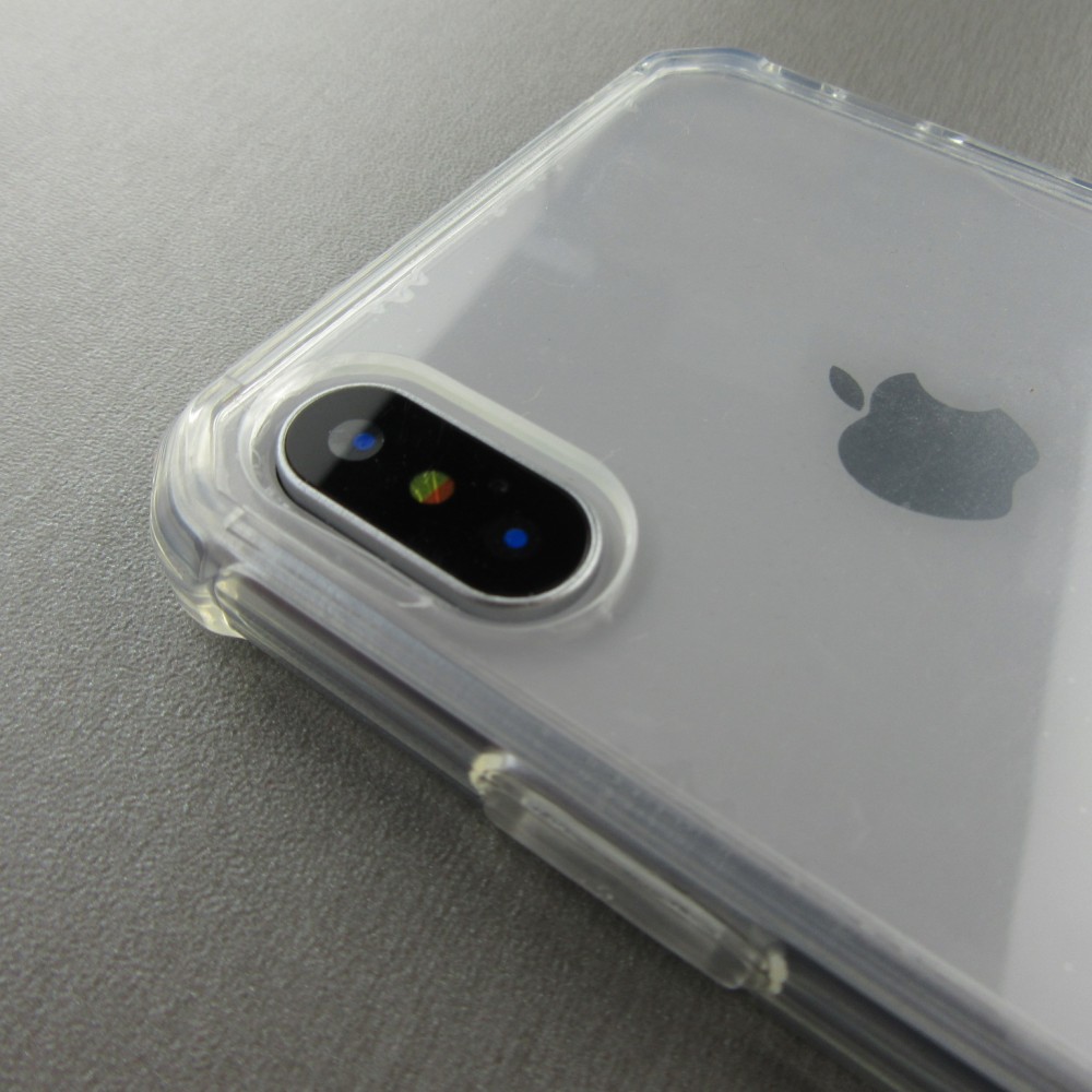 Hülle iPhone X / Xs - Bumper Glass - Transparent