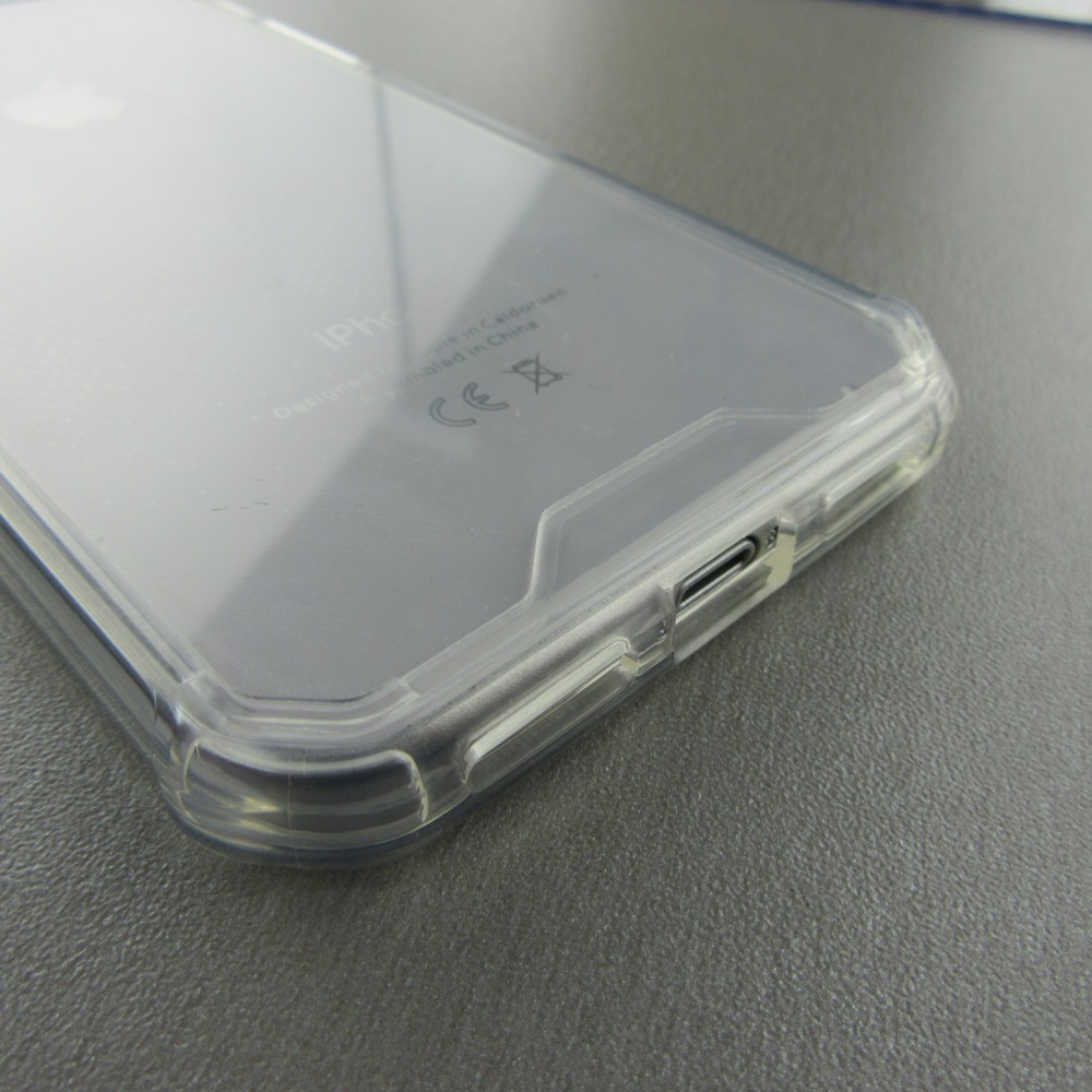 Hülle iPhone X / Xs - Bumper Glass - Transparent