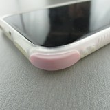 Hülle iPhone X / Xs - Bumper Stripes - Rosa
