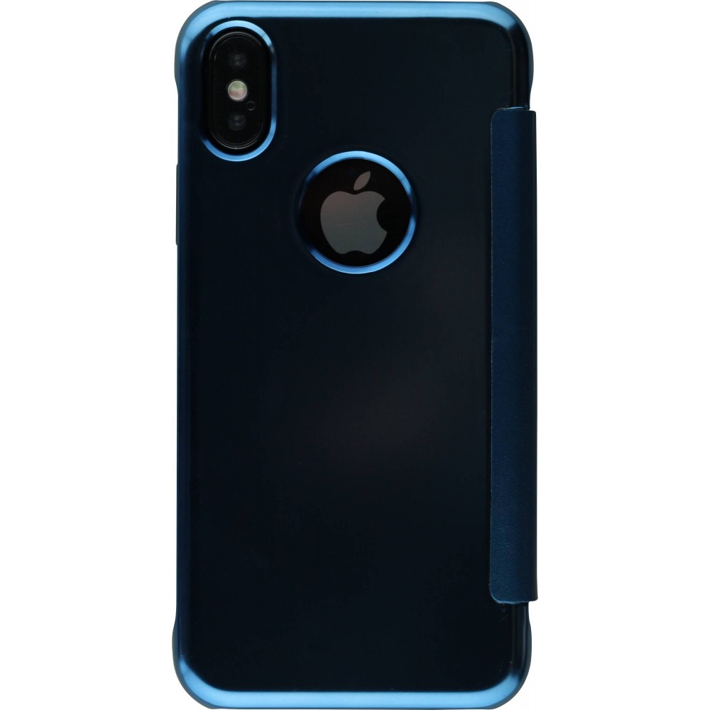 Hülle iPhone XR - Clear View Cover - Hellblau