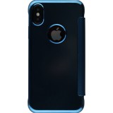 Fourre iPhone Xs Max Clear View Cover - Bleu clair