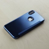 Fourre iPhone Xs Max Clear View Cover - Bleu clair