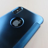 Fourre iPhone XR - Clear View Cover - Bleu clair