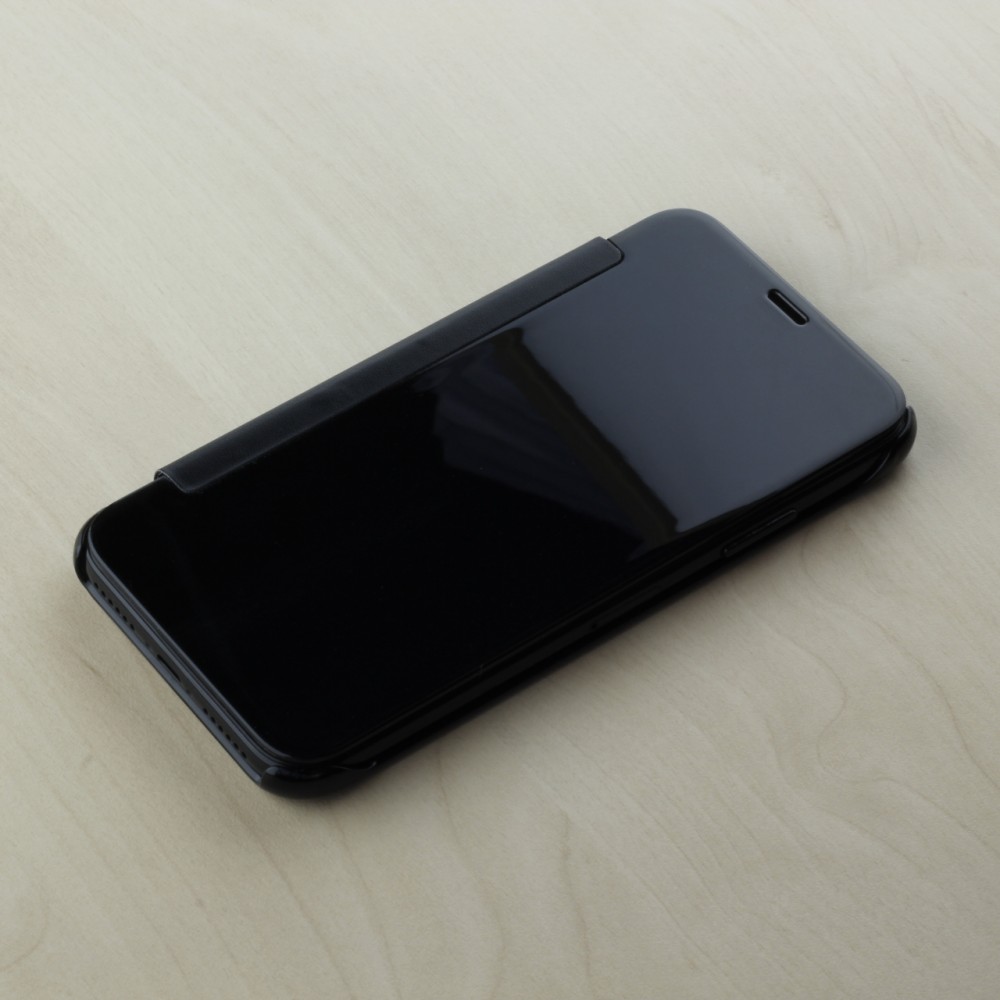 Hülle iPhone Xs Max Clear View Cover - Schwarz