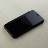 Hülle iPhone XR - Clear View Cover - Schwarz