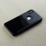 Hülle iPhone Xs Max Clear View Cover - Schwarz