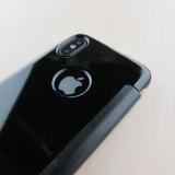 Hülle iPhone XR - Clear View Cover - Schwarz