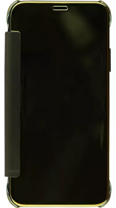 Fourre iPhone Xs Max Clear View Cover - Or