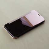 Hülle iPhone Xs Max Clear View Cover hell- Rosa