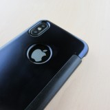 Fourre iPhone Xs Max Clear View Cover - Bleu foncé