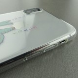 Hülle iPhone X / Xs - Clear Logo faul