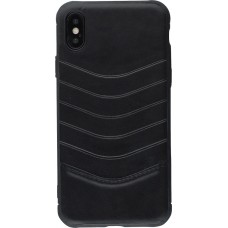 Coque iPhone X / Xs - V Shape - Noir