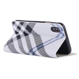 Coque iPhone XR - Flip Lines - Blanc