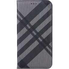 Coque iPhone X / Xs - Flip Lines - Gris