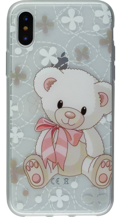 Hülle iPhone XR - Gummi Teddybär