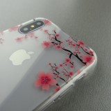 Coque iPhone X / Xs - Gel petites fleurs