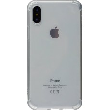 Coque iPhone Xs Max - Gel Transparent Silicone Bumper anti-choc avec protections pour coins