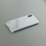 Coque iPhone Xs Max - Gel Transparent Silicone Bumper anti-choc avec protections pour coins