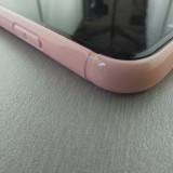 Hülle iPhone X / Xs - Granit Glass - Rosa