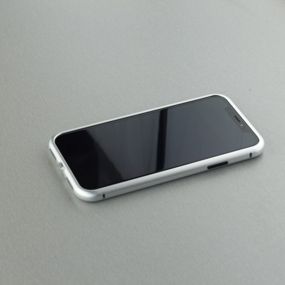 Hülle iPhone X / Xs - Magnetic Case - Silber
