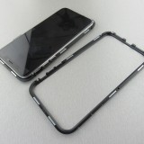 Hülle iPhone X / Xs - Magnetic Case - Schwarz