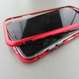 Coque iPhone X / Xs - Magnetic Case - Rouge