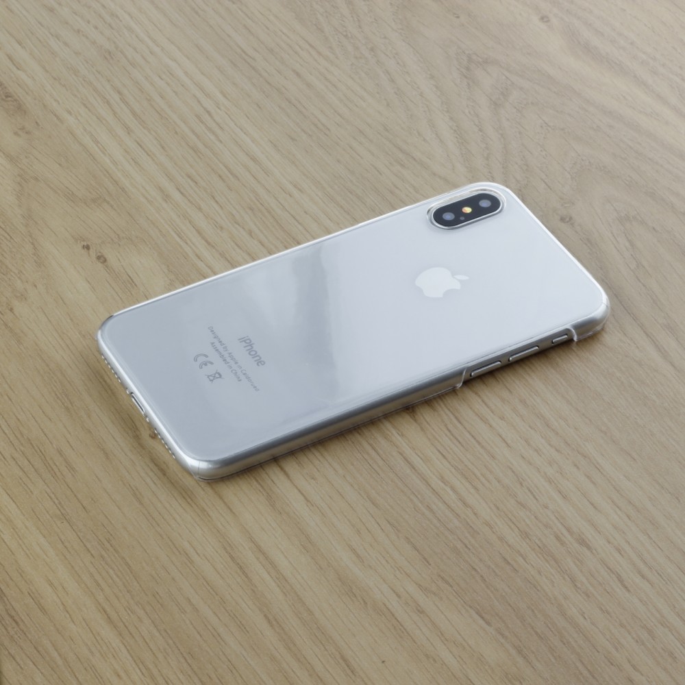 Hülle iPhone X / Xs - transparenter Kunststoff