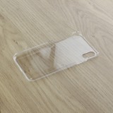 Coque iPhone X / Xs - Plastique - Transparent