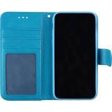 Coque iPhone X / Xs - Premium Flip - Turquoise