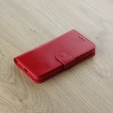 Coque iPhone X / Xs - Premium Flip - Rouge