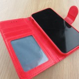 Coque iPhone X / Xs - Premium Flip - Rouge
