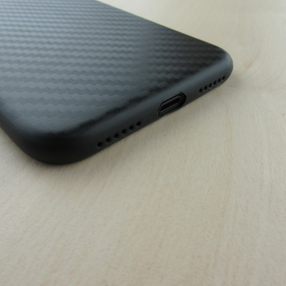 Coque iPhone X / Xs - TPU Carbon