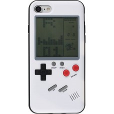 Coque iPhone 7 / 8 / SE (2020, 2022) - Tetris Game Boy - Blanc