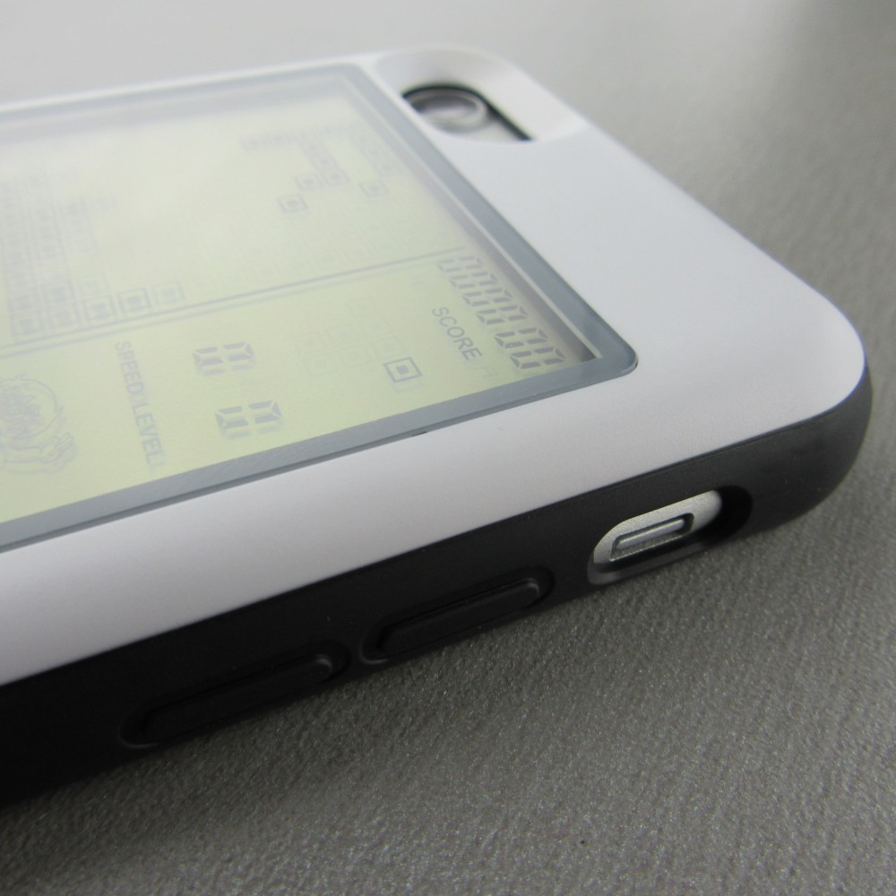 Coque iPhone 7 / 8 / SE (2020, 2022) - Tetris Game Boy - Blanc