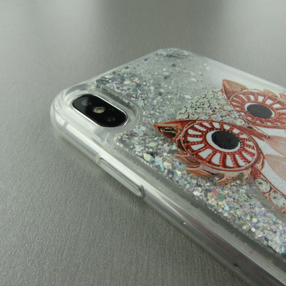 Coque iPhone X / Xs - Water Stars Owl