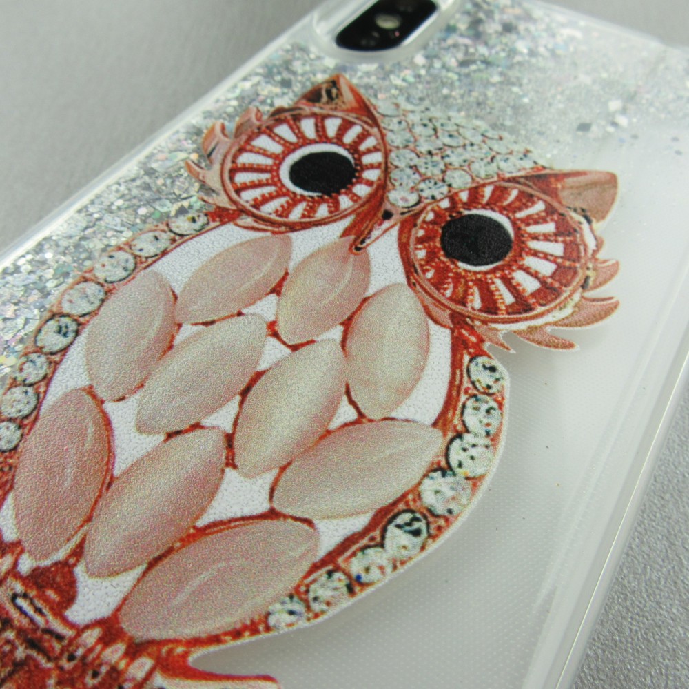 Coque iPhone X / Xs - Water Stars Owl