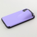 Hülle iPhone X / Xs - 2-In-1 AirPods - Violett