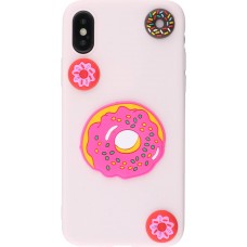 Hülle iPhone X / Xs - 3D donuts