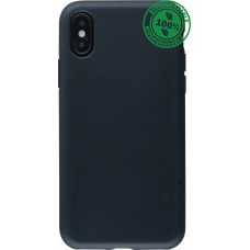 Hülle iPhone X / Xs - Bio Eco-Friendly - Schwarz