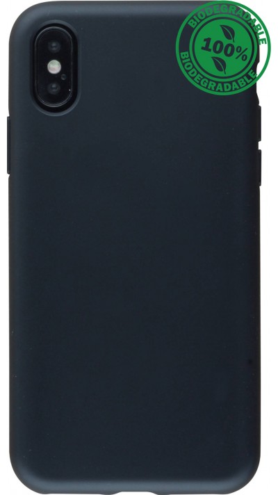 Coque iPhone X / Xs - Bio Eco-Friendly - Noir