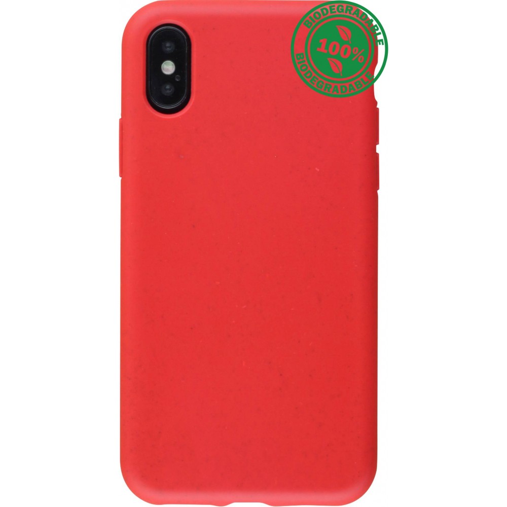 Coque iPhone Xs Max - Bio Eco-Friendly - Rouge