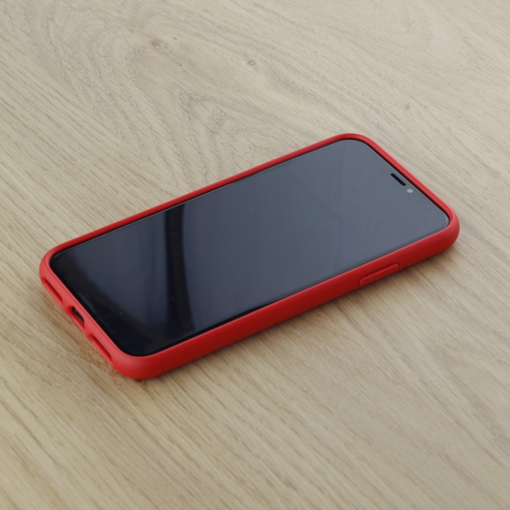 Coque iPhone X / Xs - Bio Eco-Friendly - Rouge