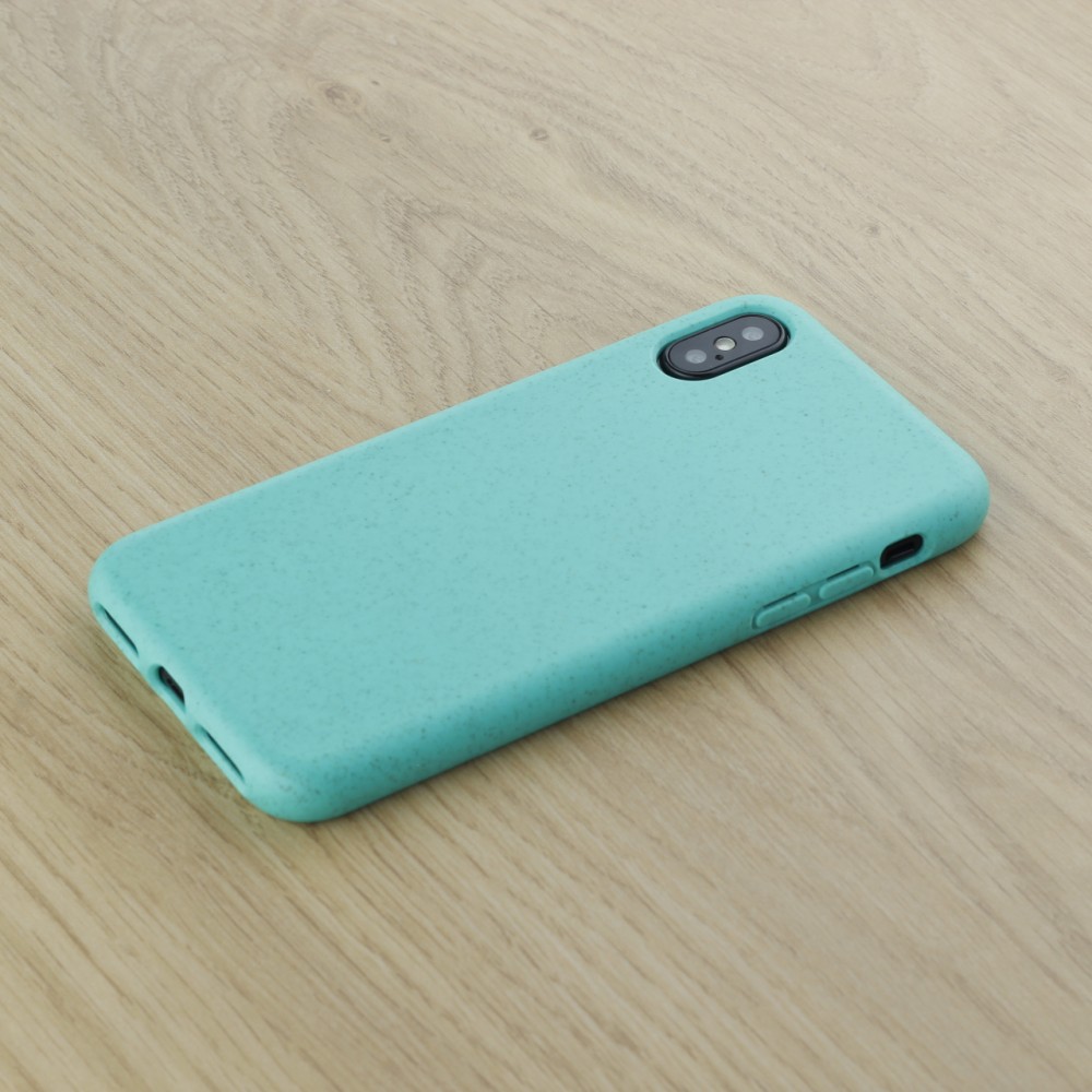 Hülle iPhone Xs Max - Bio Eco-Friendly - Türkis